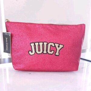 JUICY COUTURE SPARKLING BEAUTY BAG - PINK (NEW WITH TAGS)
